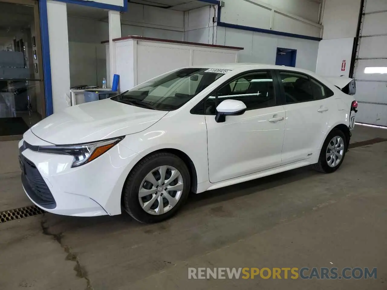 1 Photograph of a damaged car JTDBDMHE8P3005623 TOYOTA COROLLA 2023