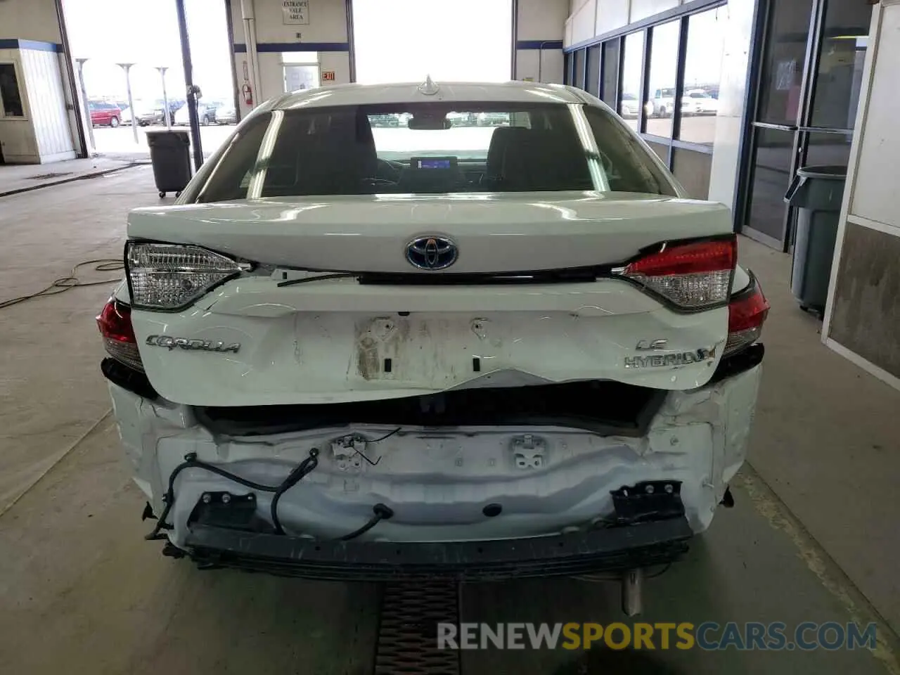 6 Photograph of a damaged car JTDBDMHE8P3005623 TOYOTA COROLLA 2023