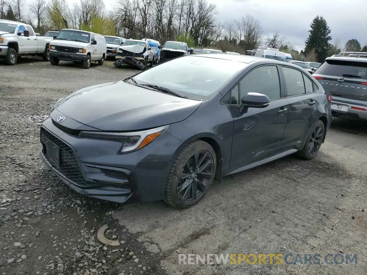 1 Фотография поврежденного автомобиля JTDBDMHE9P3006747 TOYOTA COROLLA 2023