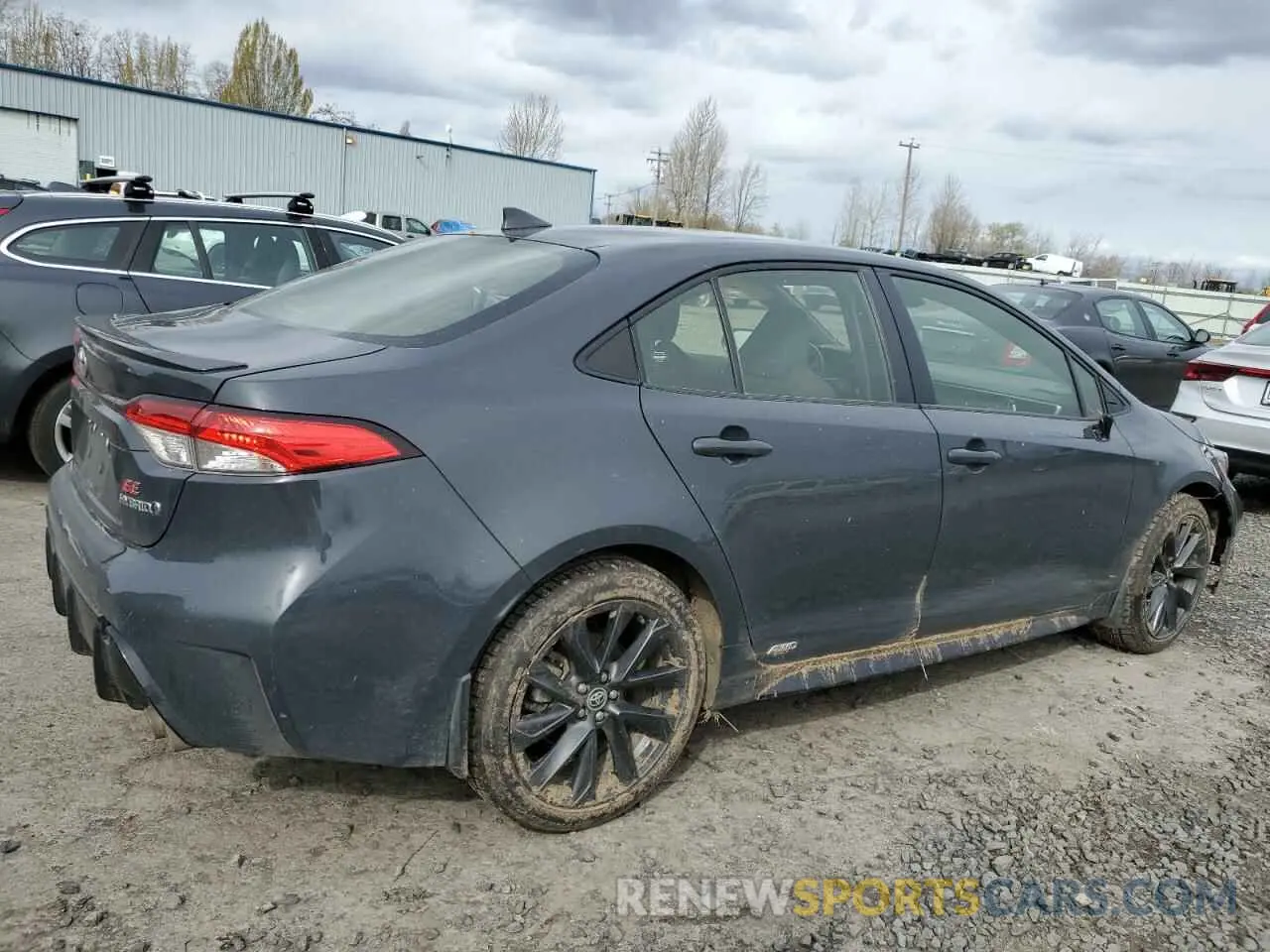 3 Фотография поврежденного автомобиля JTDBDMHE9P3006747 TOYOTA COROLLA 2023