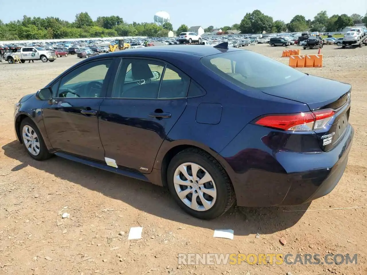2 Photograph of a damaged car JTDBDMHE9PJ001933 TOYOTA COROLLA 2023