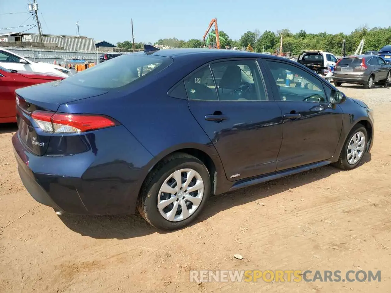 3 Photograph of a damaged car JTDBDMHE9PJ001933 TOYOTA COROLLA 2023