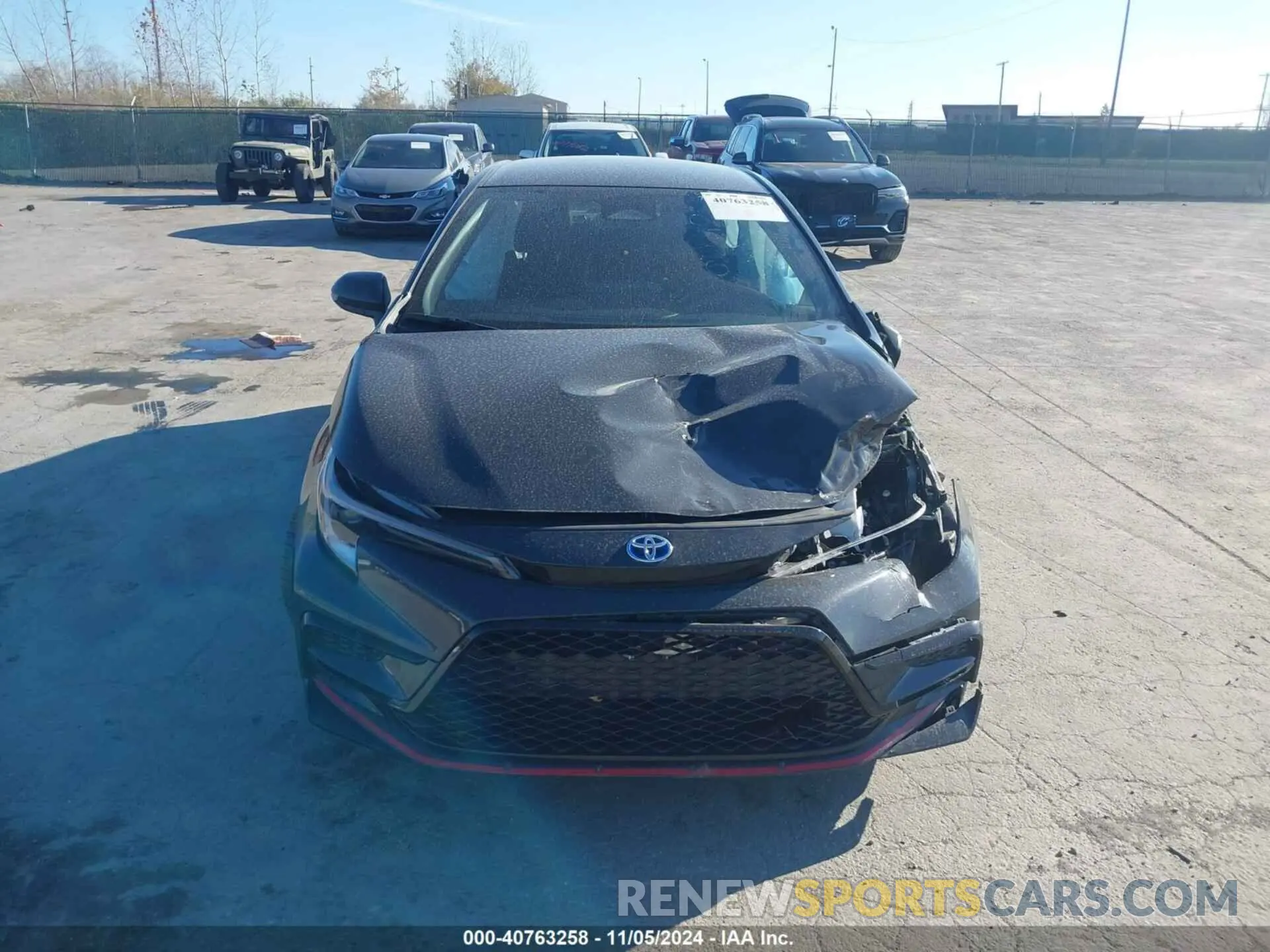 12 Фотография поврежденного автомобиля JTDBDMHEXP3004991 TOYOTA COROLLA 2023