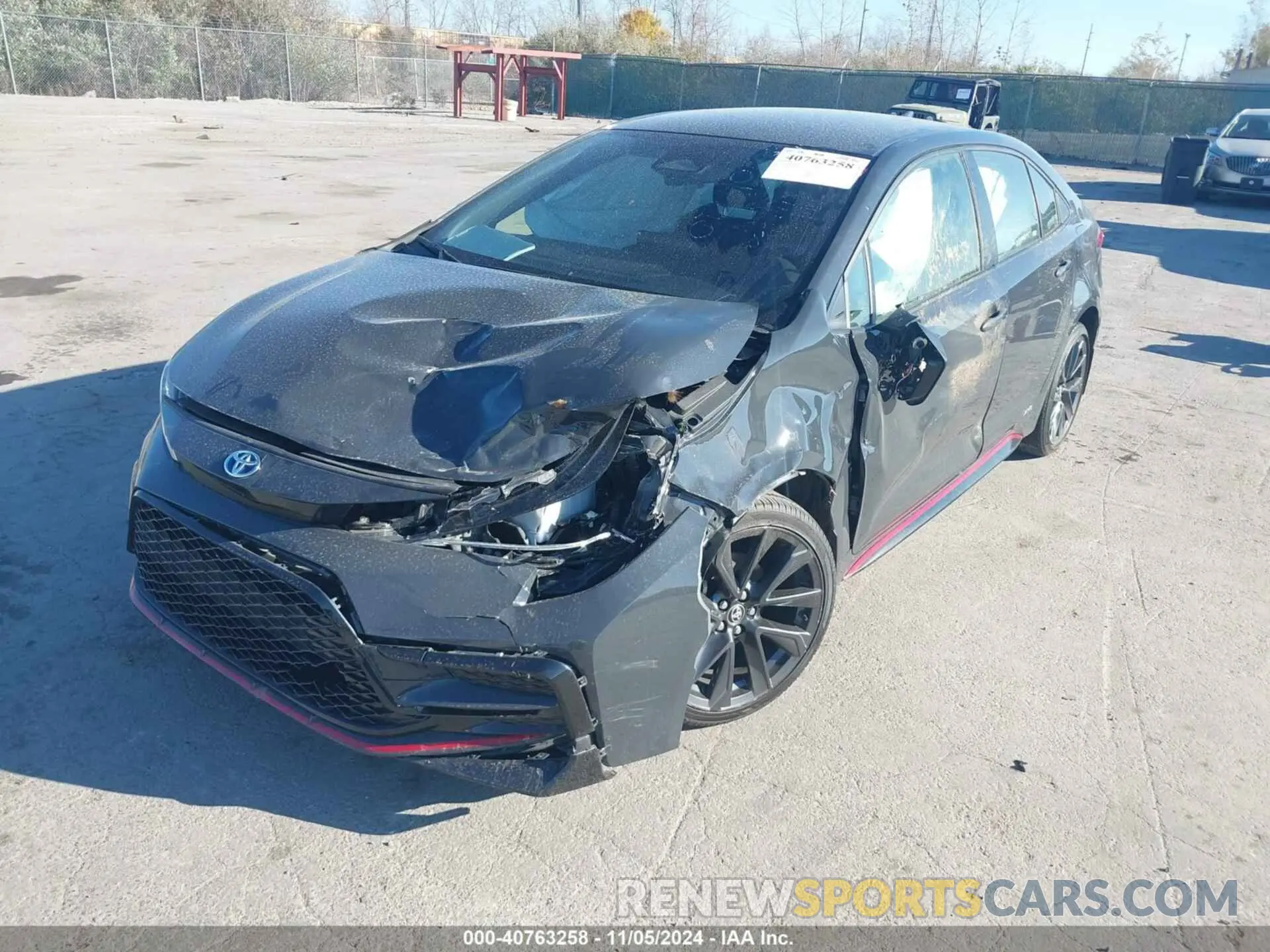 6 Фотография поврежденного автомобиля JTDBDMHEXP3004991 TOYOTA COROLLA 2023