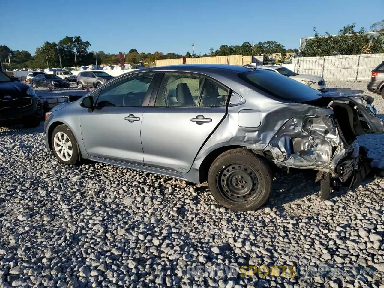 2 Photograph of a damaged car JTDBDMHEXP3005607 TOYOTA COROLLA 2023