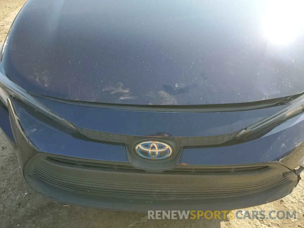 11 Фотография поврежденного автомобиля JTDBDMHEXPJ003738 TOYOTA COROLLA 2023