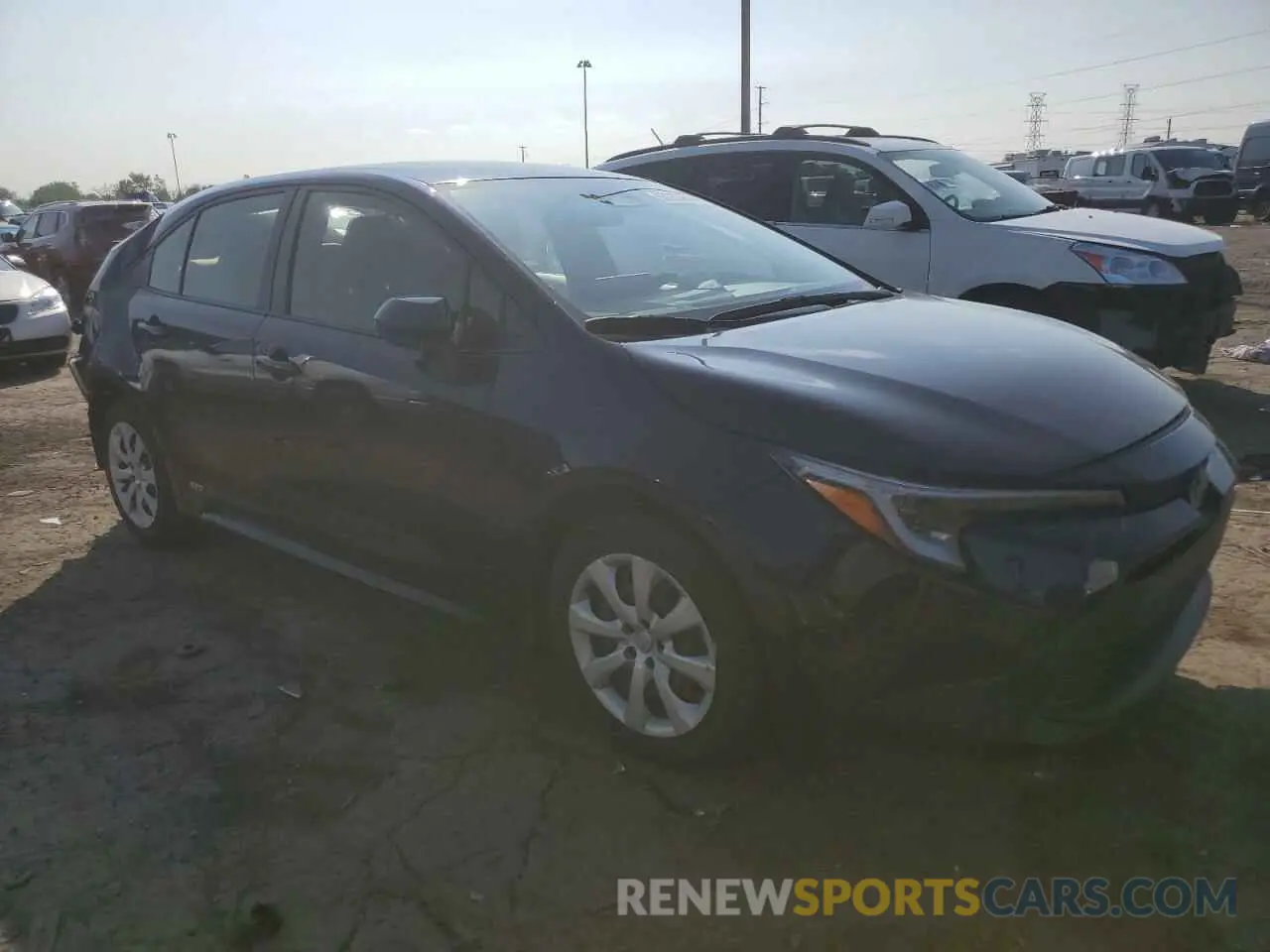 4 Фотография поврежденного автомобиля JTDBDMHEXPJ003738 TOYOTA COROLLA 2023