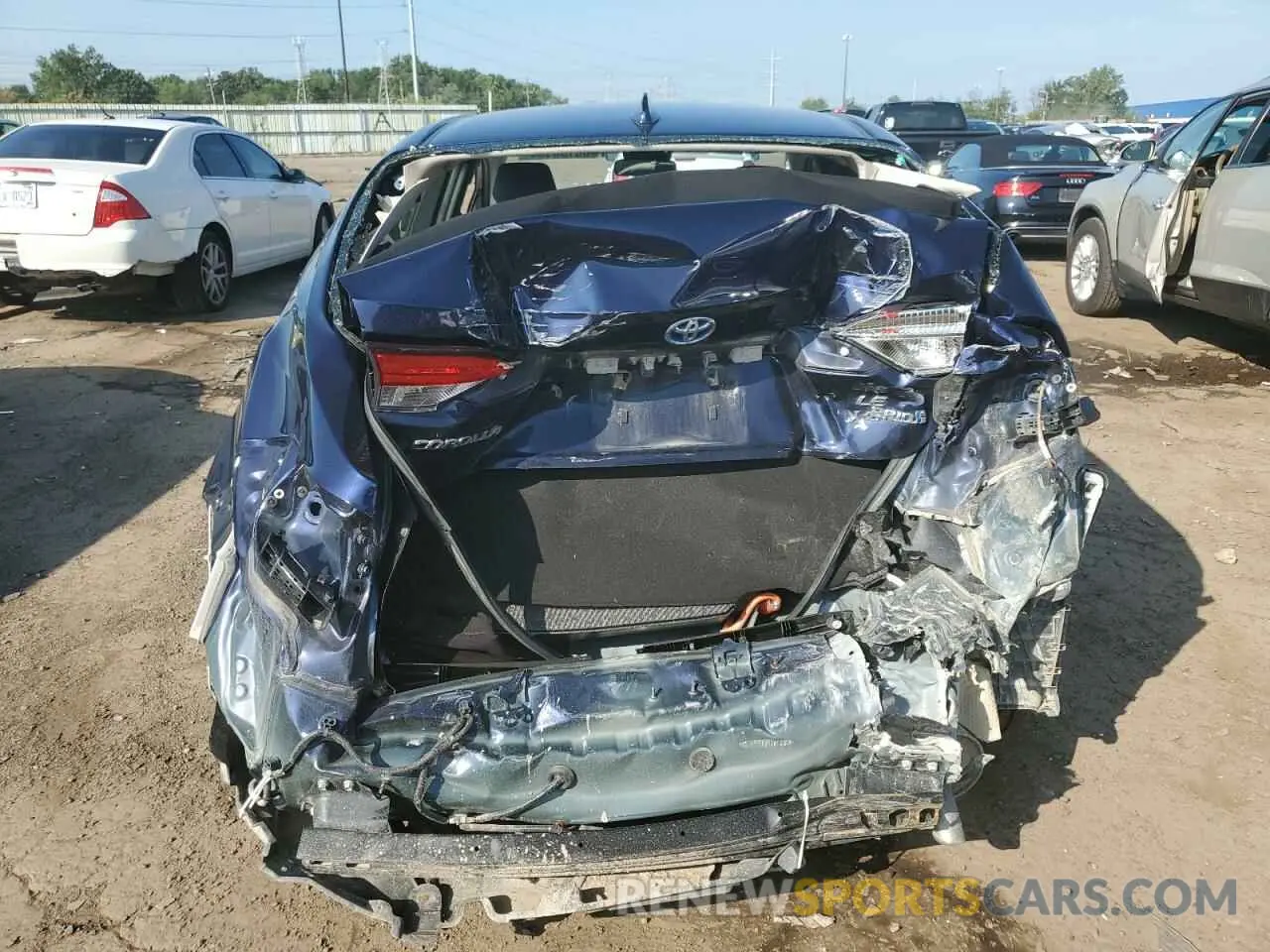 6 Фотография поврежденного автомобиля JTDBDMHEXPJ003738 TOYOTA COROLLA 2023