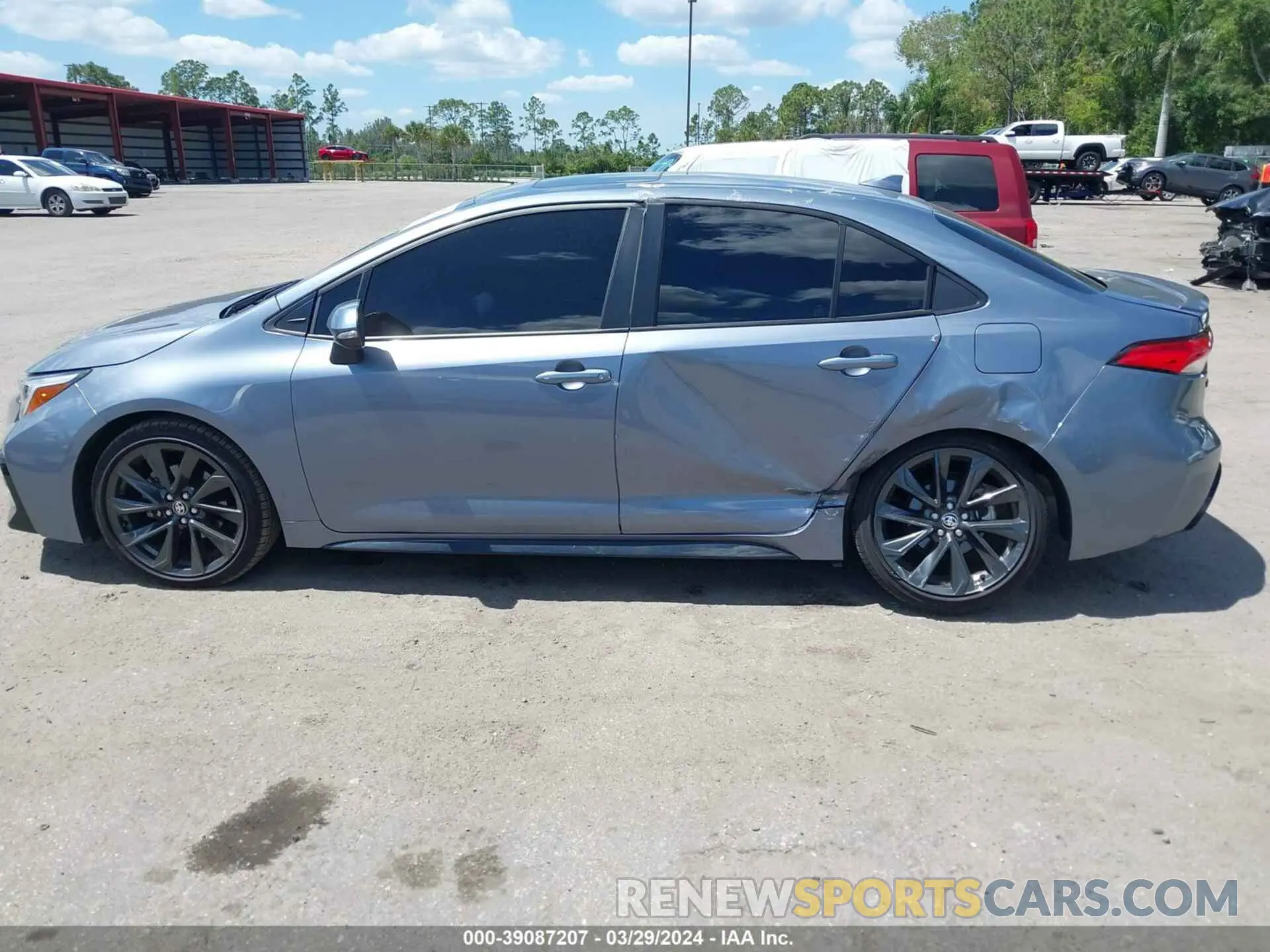 14 Photograph of a damaged car JTDP4MCE1P3517513 TOYOTA COROLLA 2023