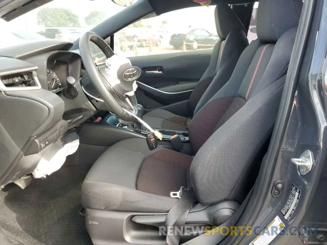 7 Photograph of a damaged car JTDP4MCE2P3515897 TOYOTA COROLLA 2023