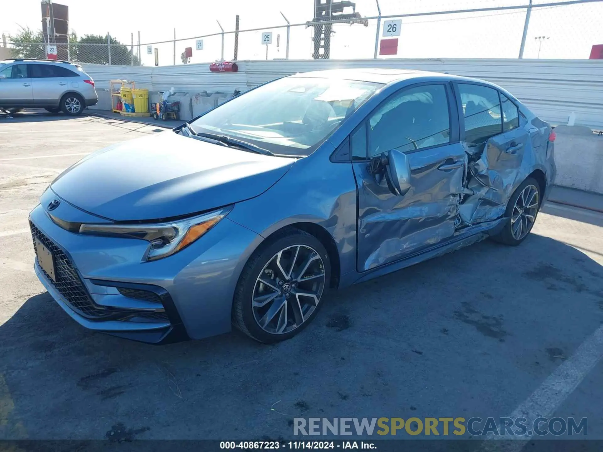 2 Photograph of a damaged car JTDP4MCE3PJ102849 TOYOTA COROLLA 2023