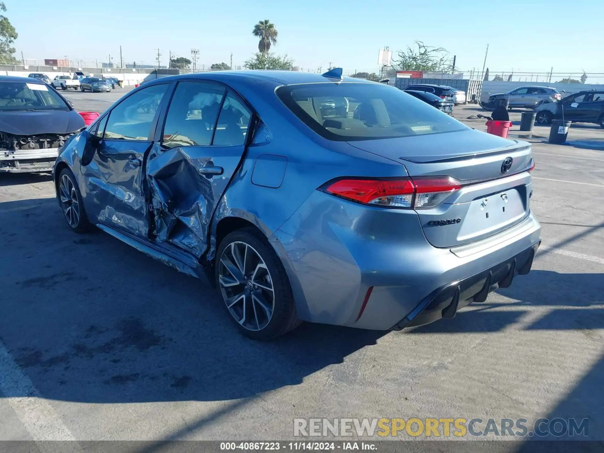 3 Photograph of a damaged car JTDP4MCE3PJ102849 TOYOTA COROLLA 2023