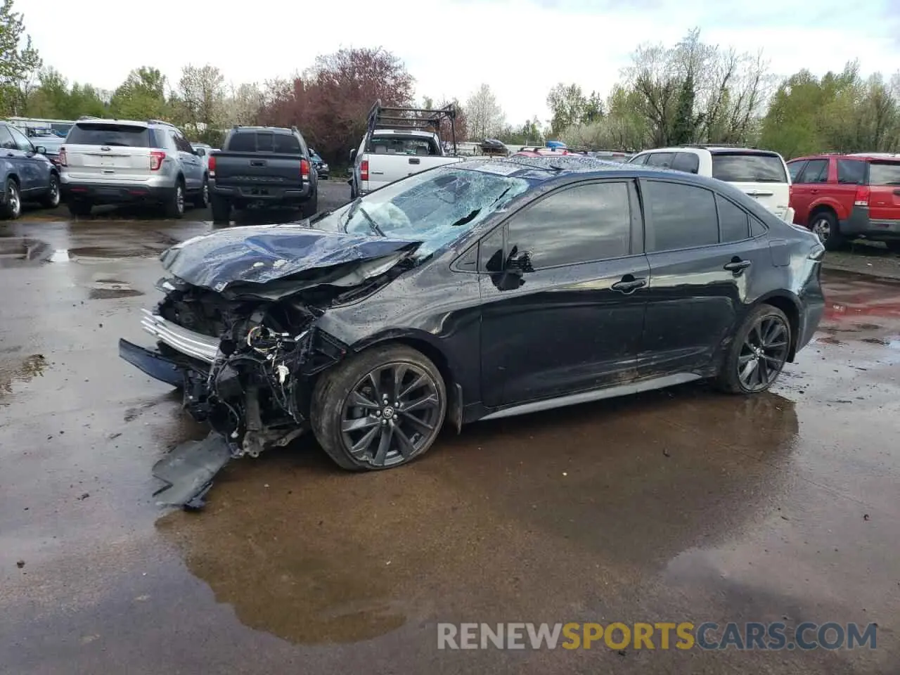 1 Photograph of a damaged car JTDP4MCE4PJ101368 TOYOTA COROLLA 2023