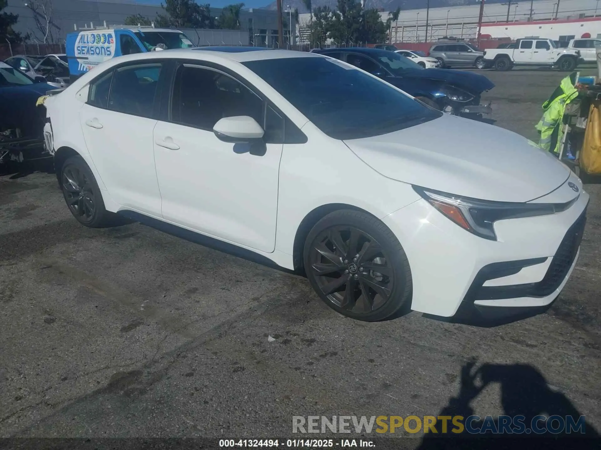 1 Photograph of a damaged car JTDP4MCE4PJ103542 TOYOTA COROLLA 2023