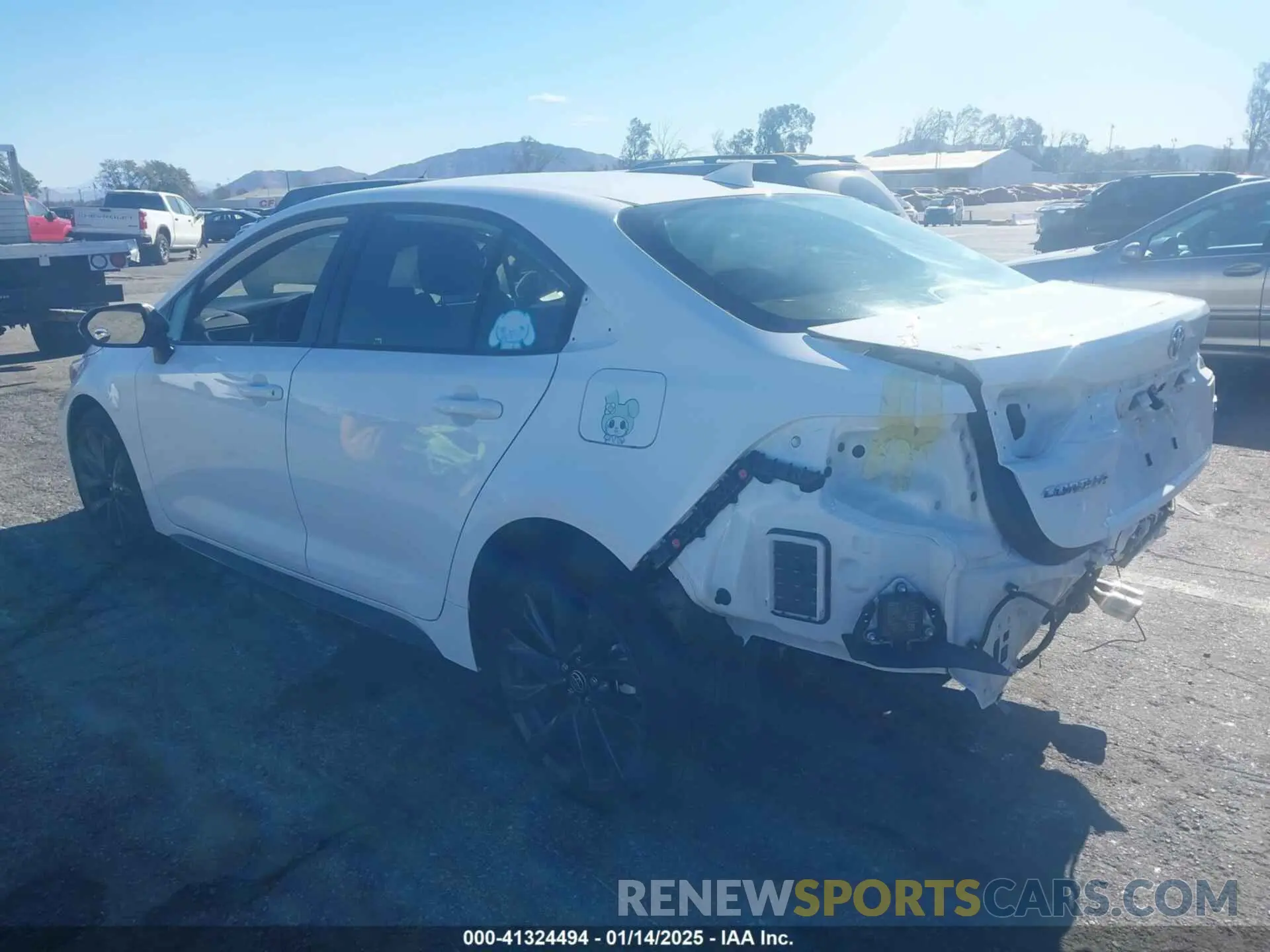 3 Photograph of a damaged car JTDP4MCE4PJ103542 TOYOTA COROLLA 2023
