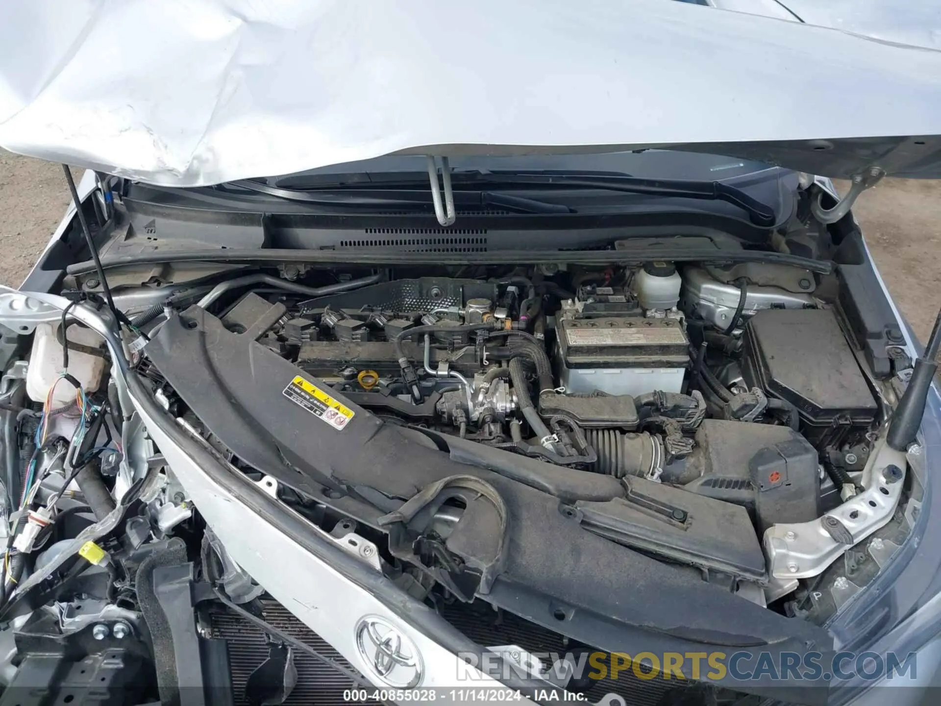 10 Photograph of a damaged car JTDP4MCE5P3515330 TOYOTA COROLLA 2023