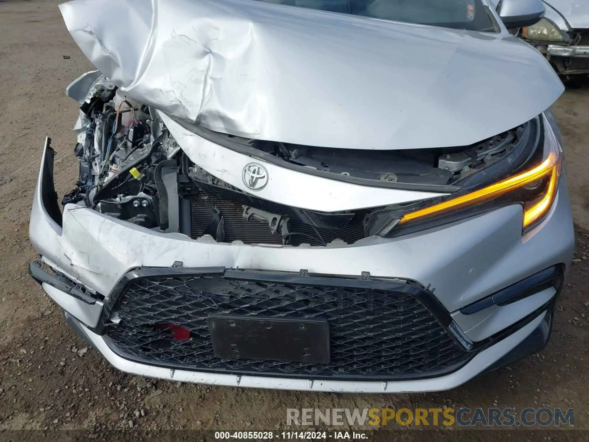 17 Photograph of a damaged car JTDP4MCE5P3515330 TOYOTA COROLLA 2023