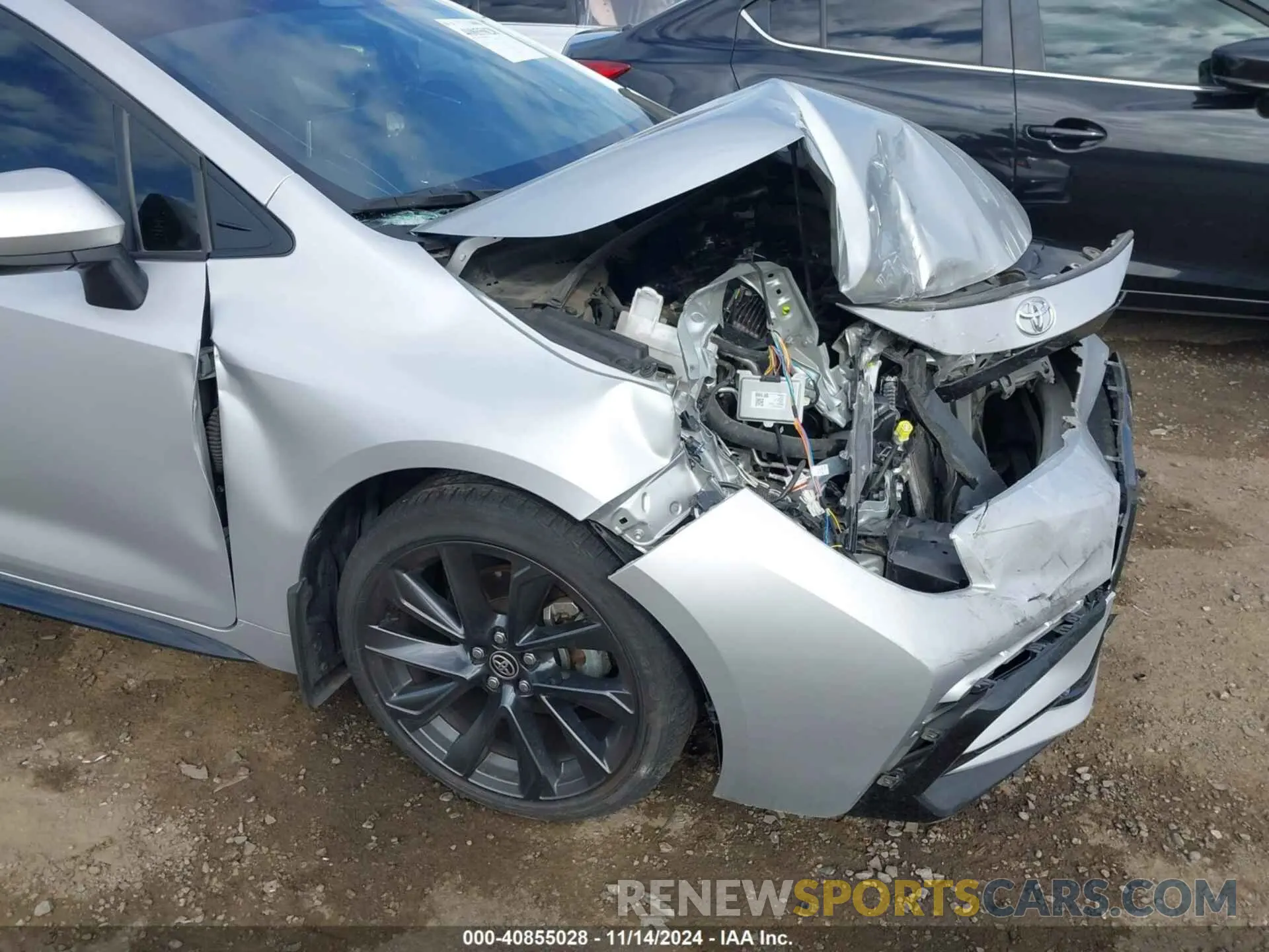 18 Photograph of a damaged car JTDP4MCE5P3515330 TOYOTA COROLLA 2023