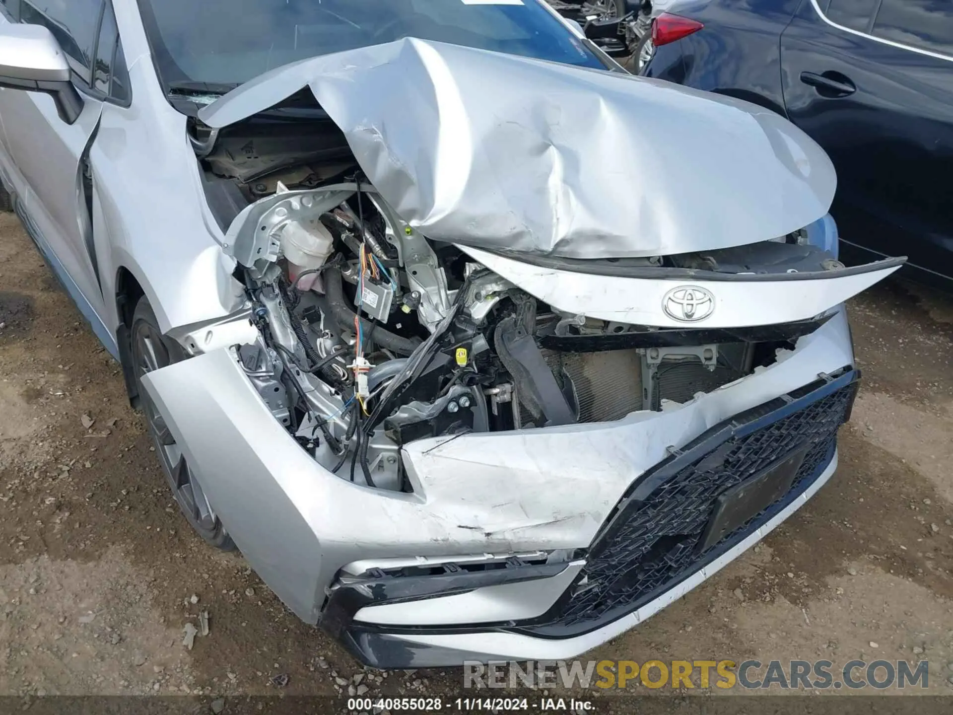 6 Photograph of a damaged car JTDP4MCE5P3515330 TOYOTA COROLLA 2023