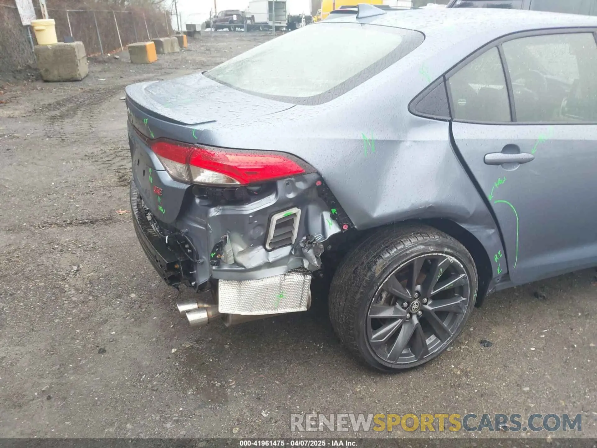 6 Photograph of a damaged car JTDP4MCE7PJ102515 TOYOTA COROLLA 2023