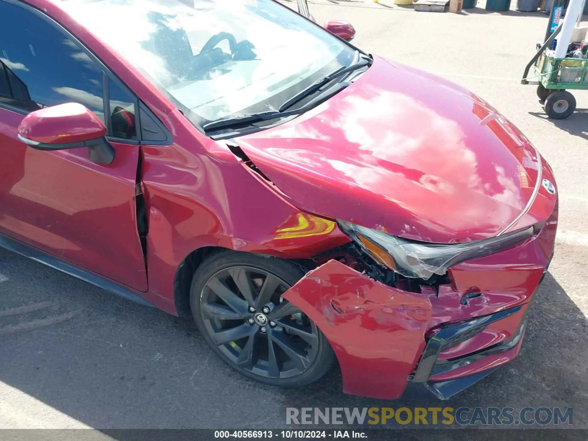 6 Photograph of a damaged car JTDS4MCE0PJ100177 TOYOTA COROLLA 2023