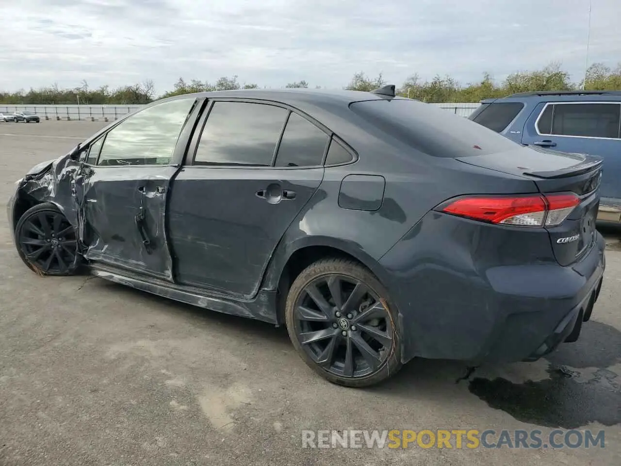 2 Фотография поврежденного автомобиля JTDS4MCE1P3516825 TOYOTA COROLLA 2023