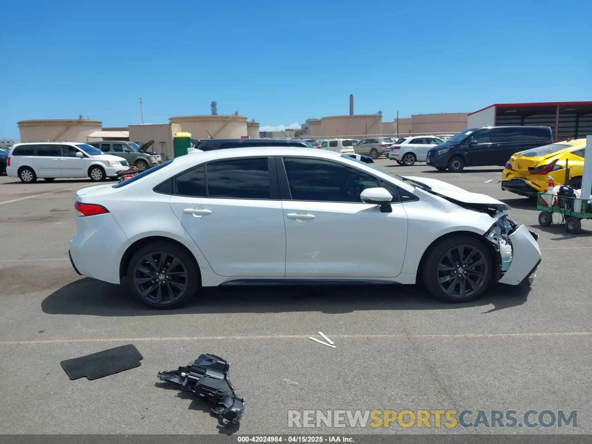 14 Photograph of a damaged car JTDS4MCE4P3514079 TOYOTA COROLLA 2023