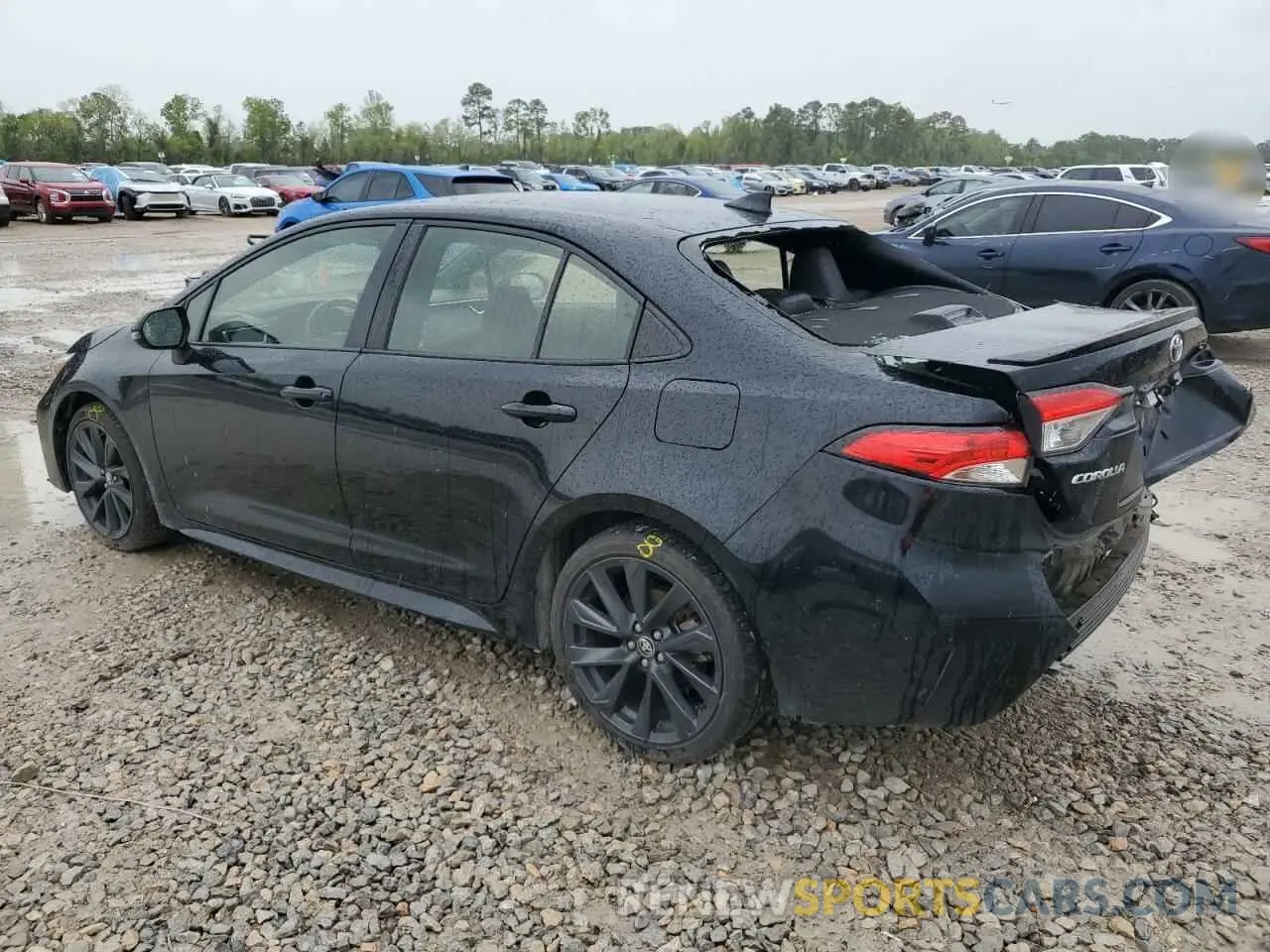 2 Фотография поврежденного автомобиля JTDS4MCE4P3514602 TOYOTA COROLLA 2023