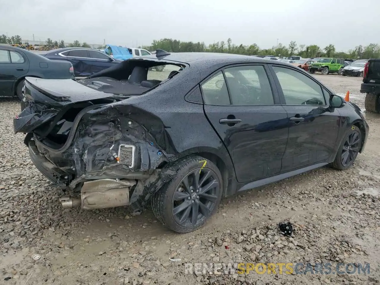 3 Фотография поврежденного автомобиля JTDS4MCE4P3514602 TOYOTA COROLLA 2023