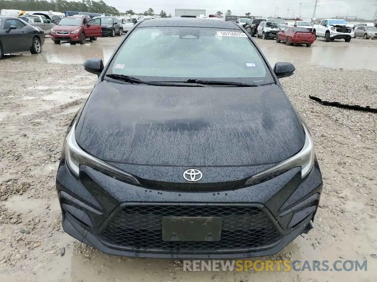 5 Фотография поврежденного автомобиля JTDS4MCE4P3514602 TOYOTA COROLLA 2023