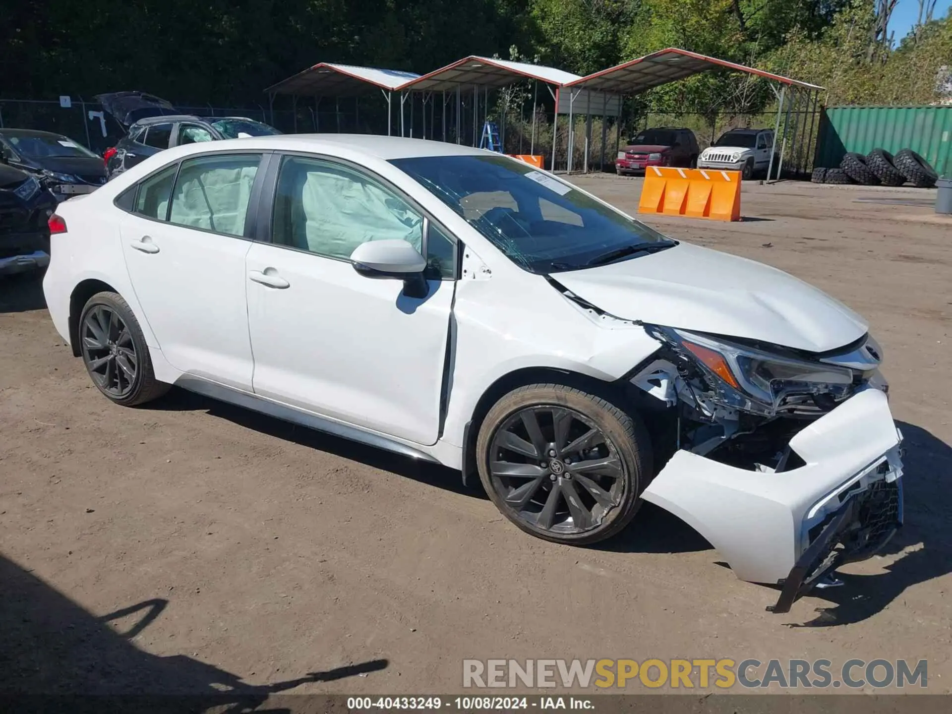 1 Photograph of a damaged car JTDS4MCE4P3518486 TOYOTA COROLLA 2023