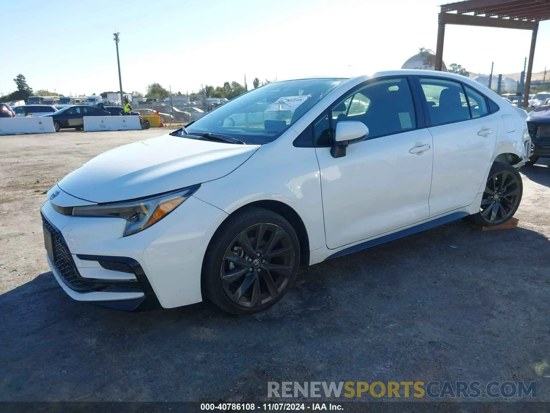 2 Photograph of a damaged car JTDS4MCE7P3516943 TOYOTA COROLLA 2023