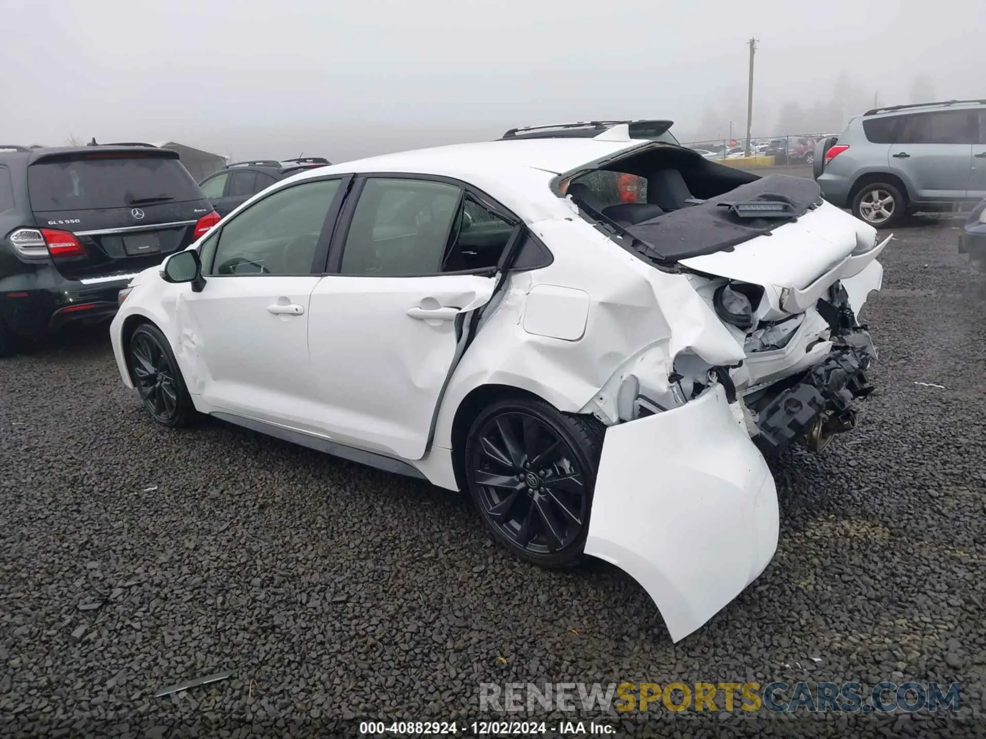 3 Photograph of a damaged car JTDS4MCE8P3518748 TOYOTA COROLLA 2023