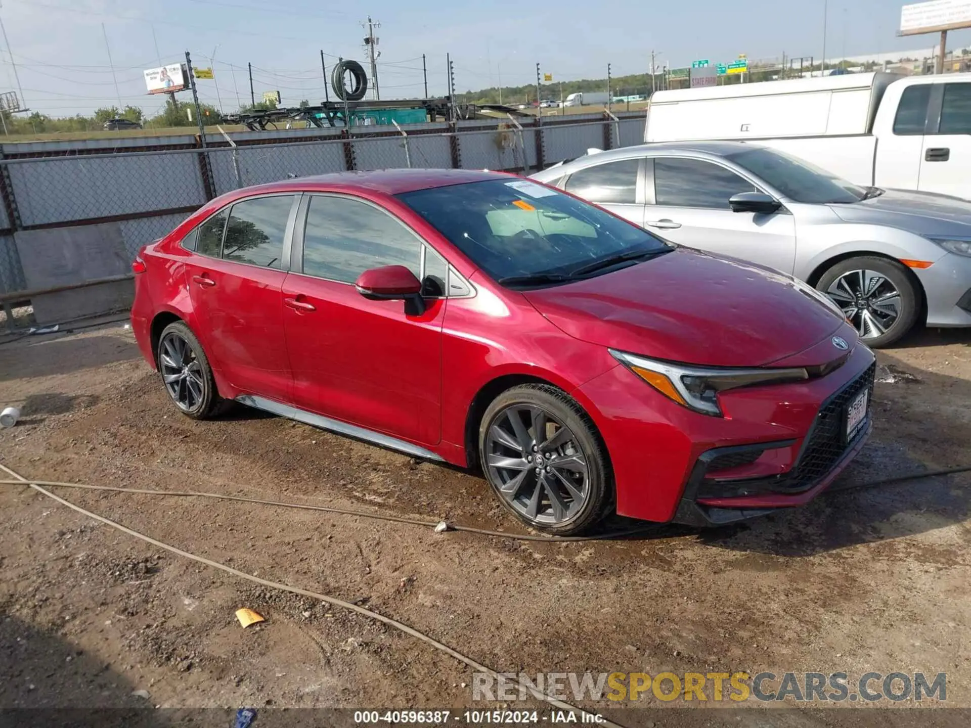1 Фотография поврежденного автомобиля JTDS4MCEXPJ100882 TOYOTA COROLLA 2023