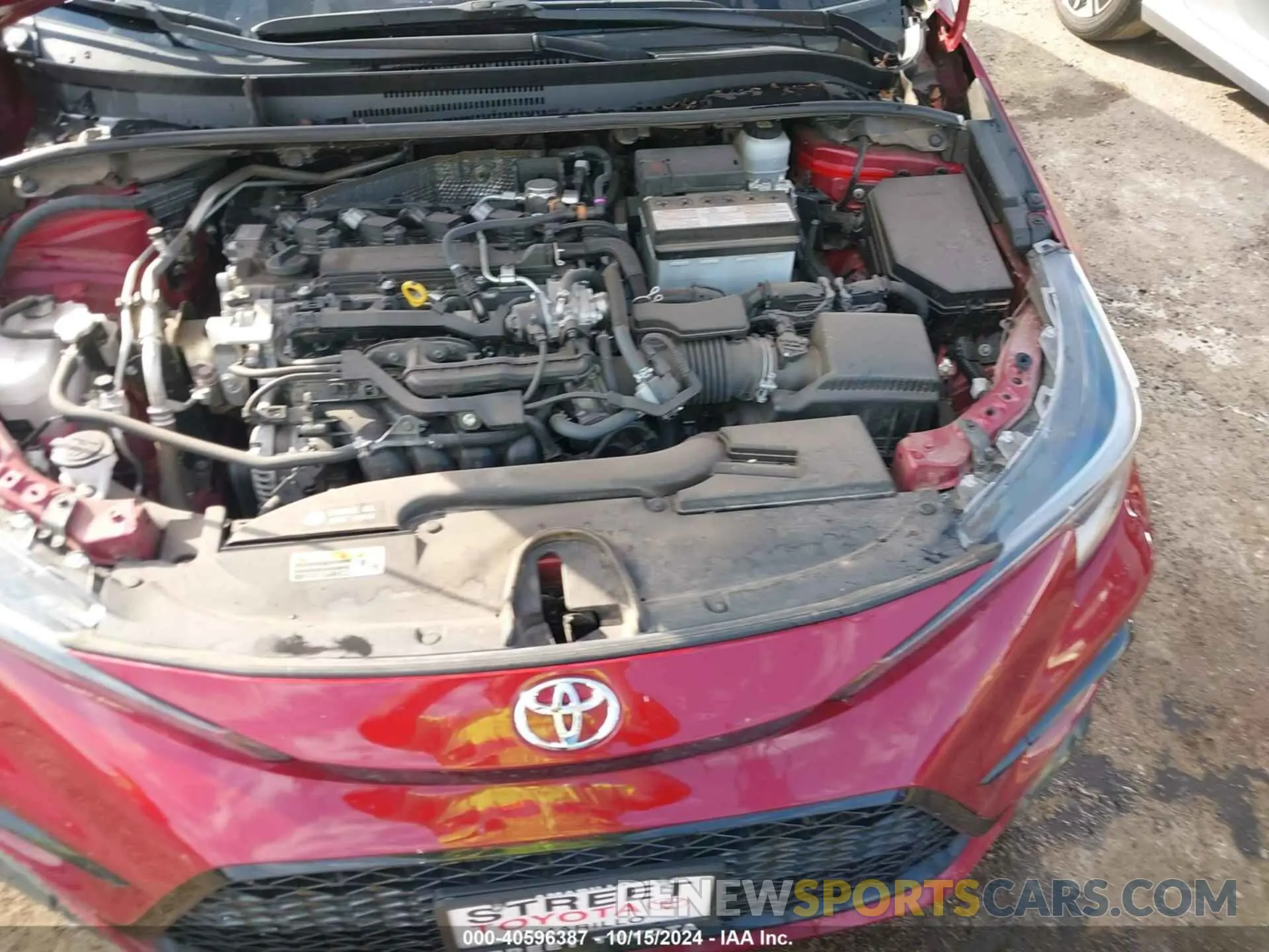 10 Фотография поврежденного автомобиля JTDS4MCEXPJ100882 TOYOTA COROLLA 2023