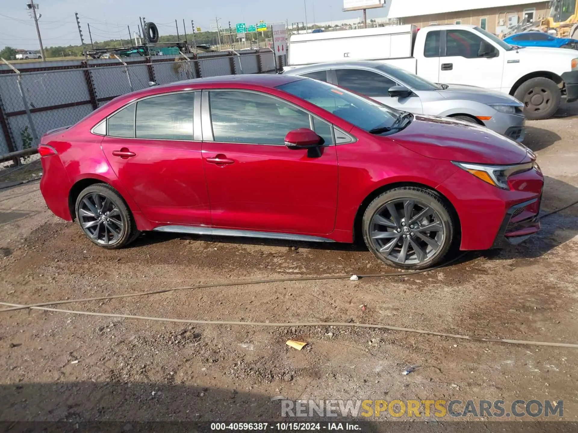 13 Фотография поврежденного автомобиля JTDS4MCEXPJ100882 TOYOTA COROLLA 2023