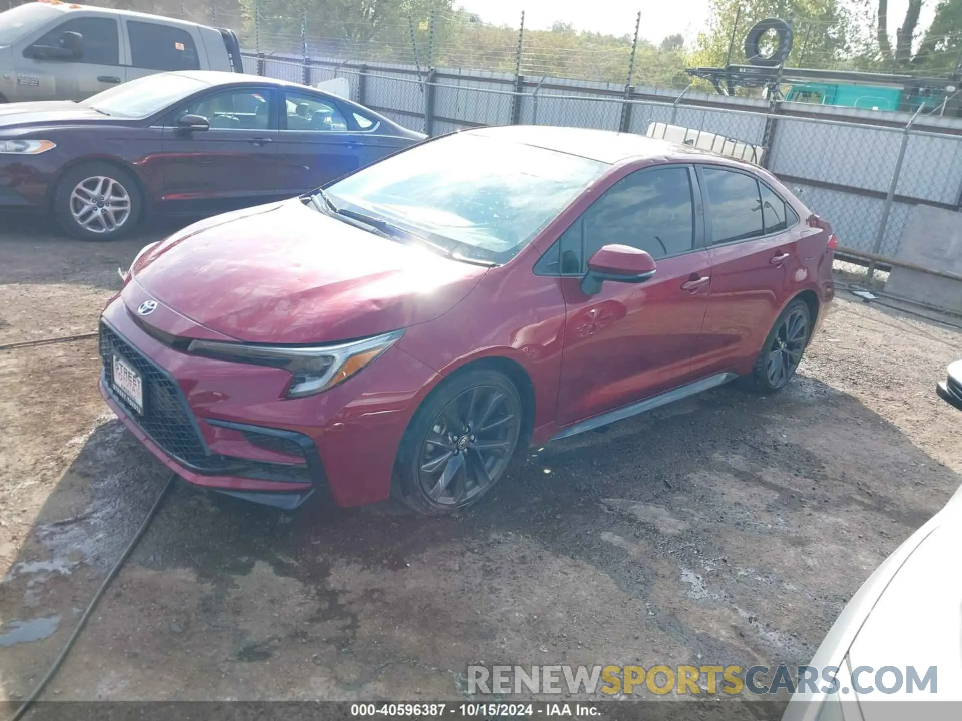 2 Фотография поврежденного автомобиля JTDS4MCEXPJ100882 TOYOTA COROLLA 2023