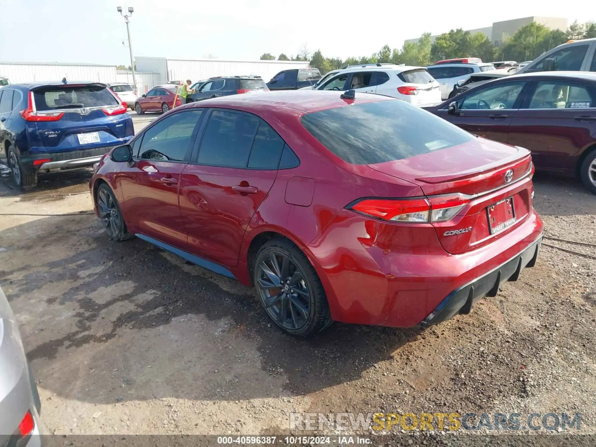 3 Фотография поврежденного автомобиля JTDS4MCEXPJ100882 TOYOTA COROLLA 2023