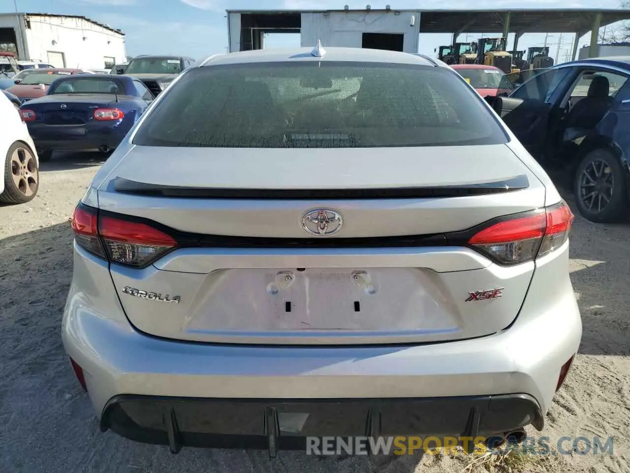 6 Photograph of a damaged car JTDT4MCE9P3515037 TOYOTA COROLLA 2023