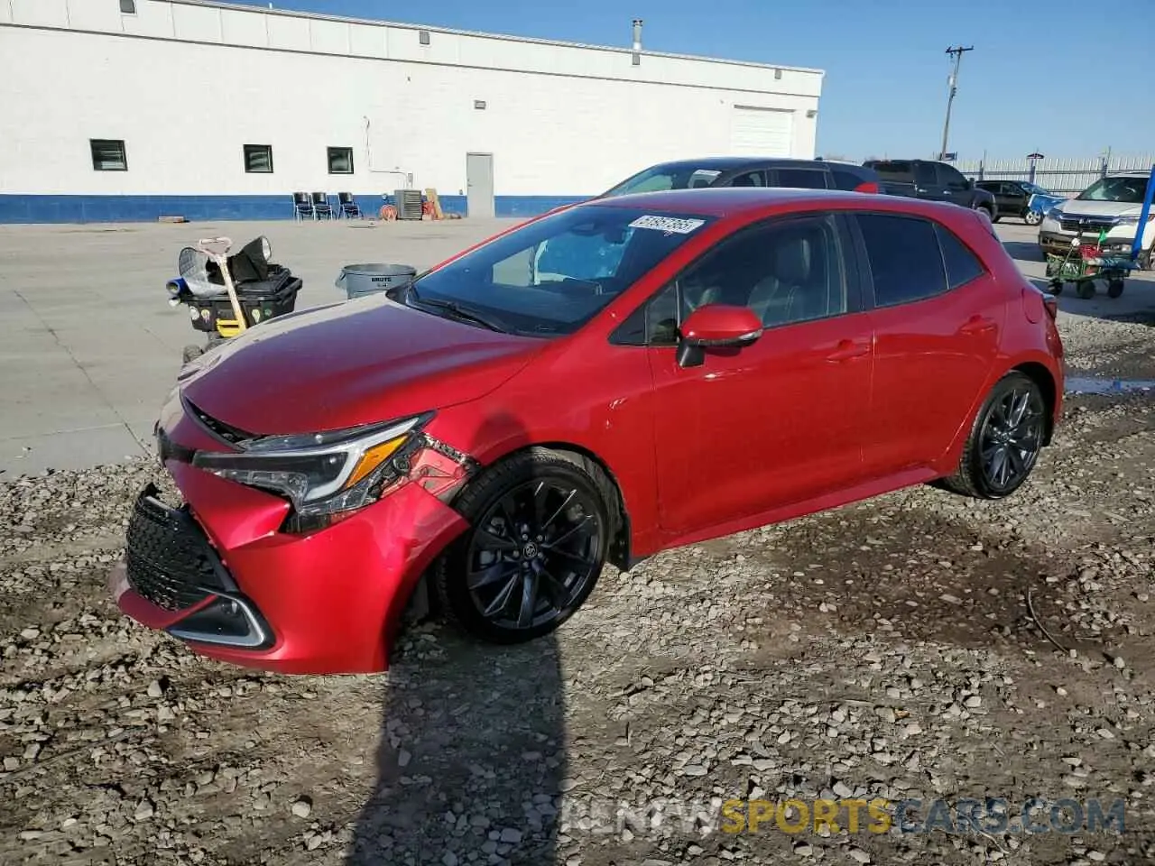 1 Фотография поврежденного автомобиля JTNC4MBE0P3195359 TOYOTA COROLLA 2023