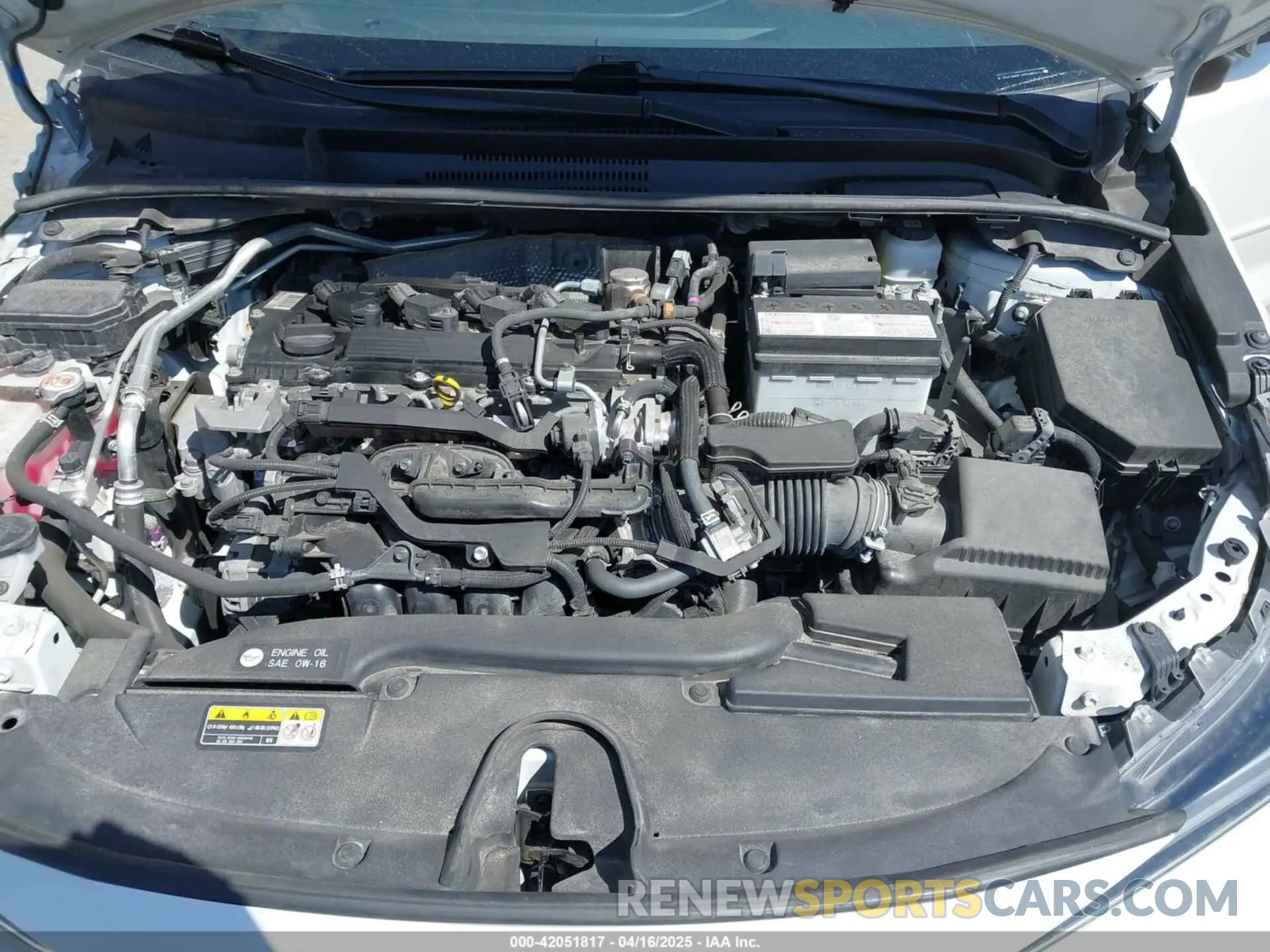 10 Фотография поврежденного автомобиля JTNC4MBE1P3195211 TOYOTA COROLLA 2023