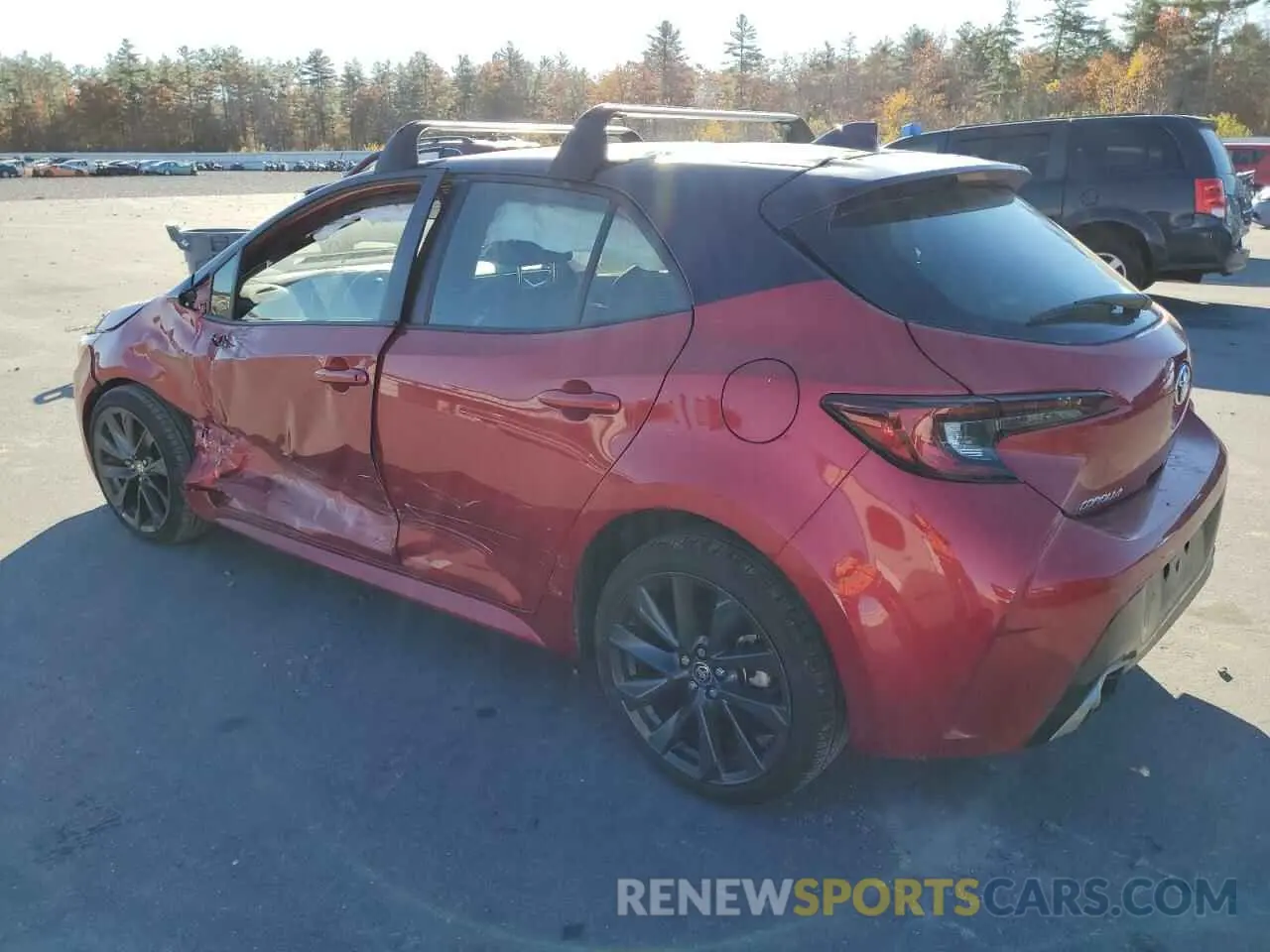 2 Photograph of a damaged car JTNC4MBE1P3208037 TOYOTA COROLLA 2023