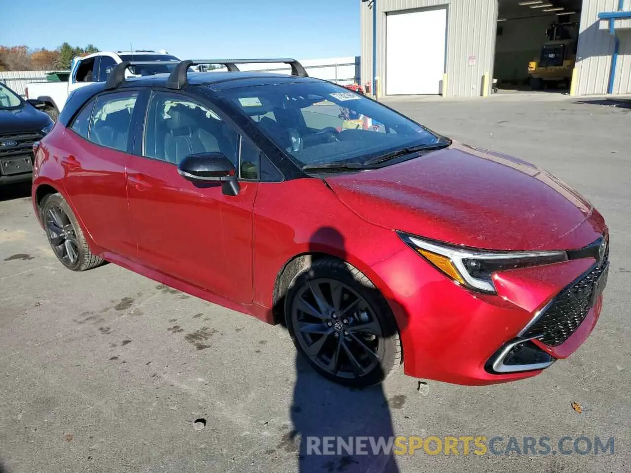 4 Photograph of a damaged car JTNC4MBE1P3208037 TOYOTA COROLLA 2023