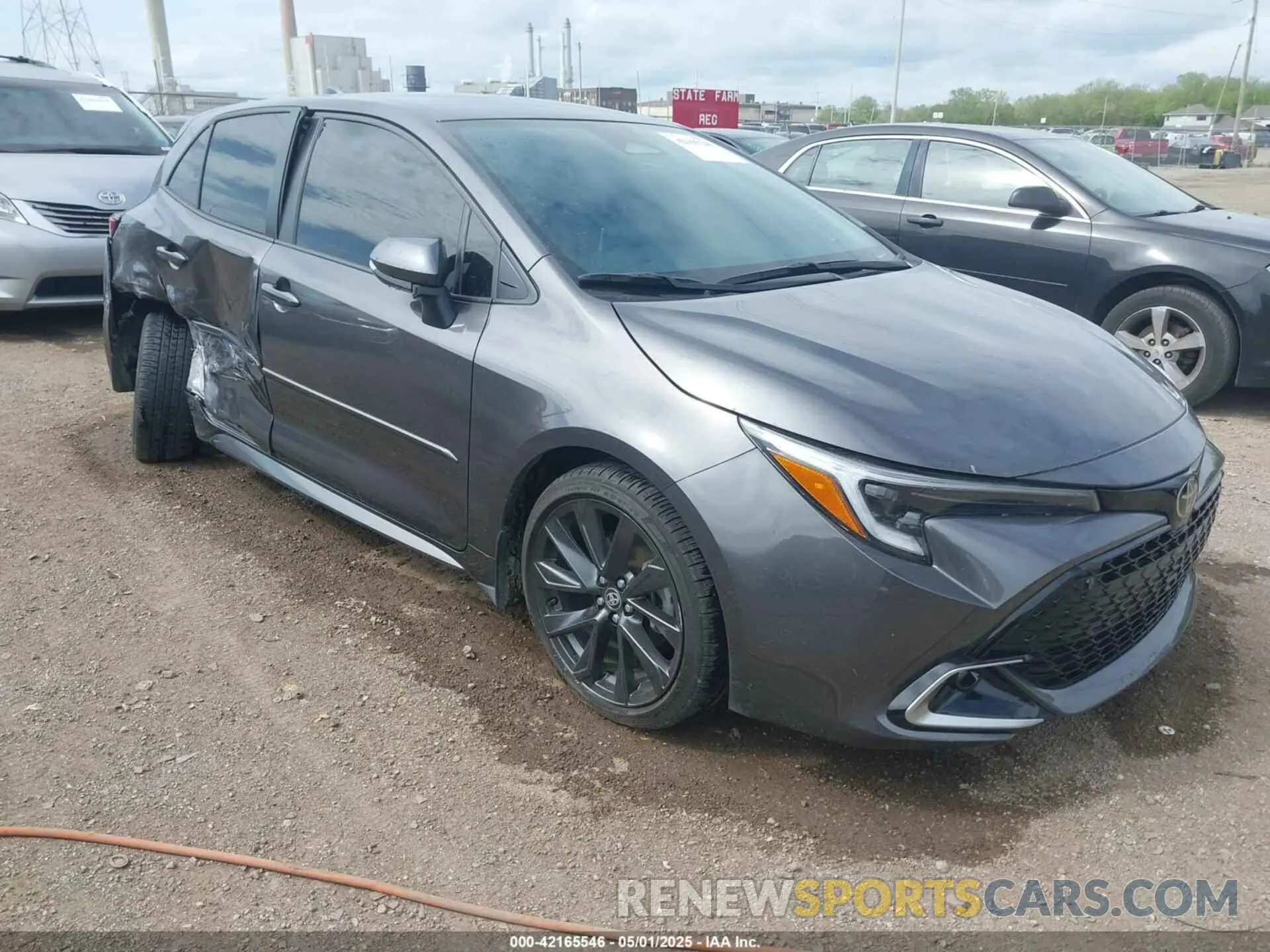 1 Photograph of a damaged car JTNC4MBE2P3196528 TOYOTA COROLLA 2023