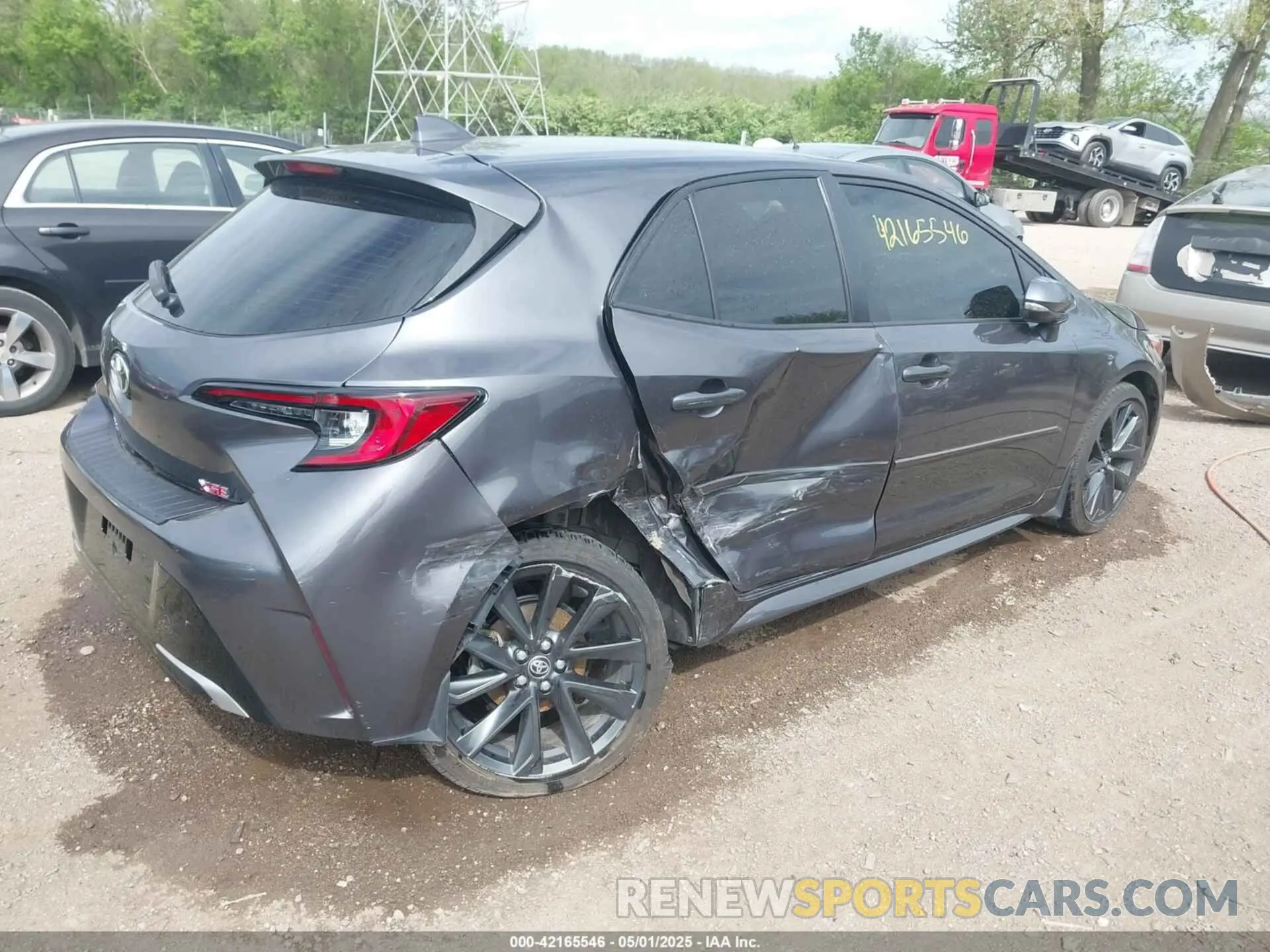 4 Photograph of a damaged car JTNC4MBE2P3196528 TOYOTA COROLLA 2023