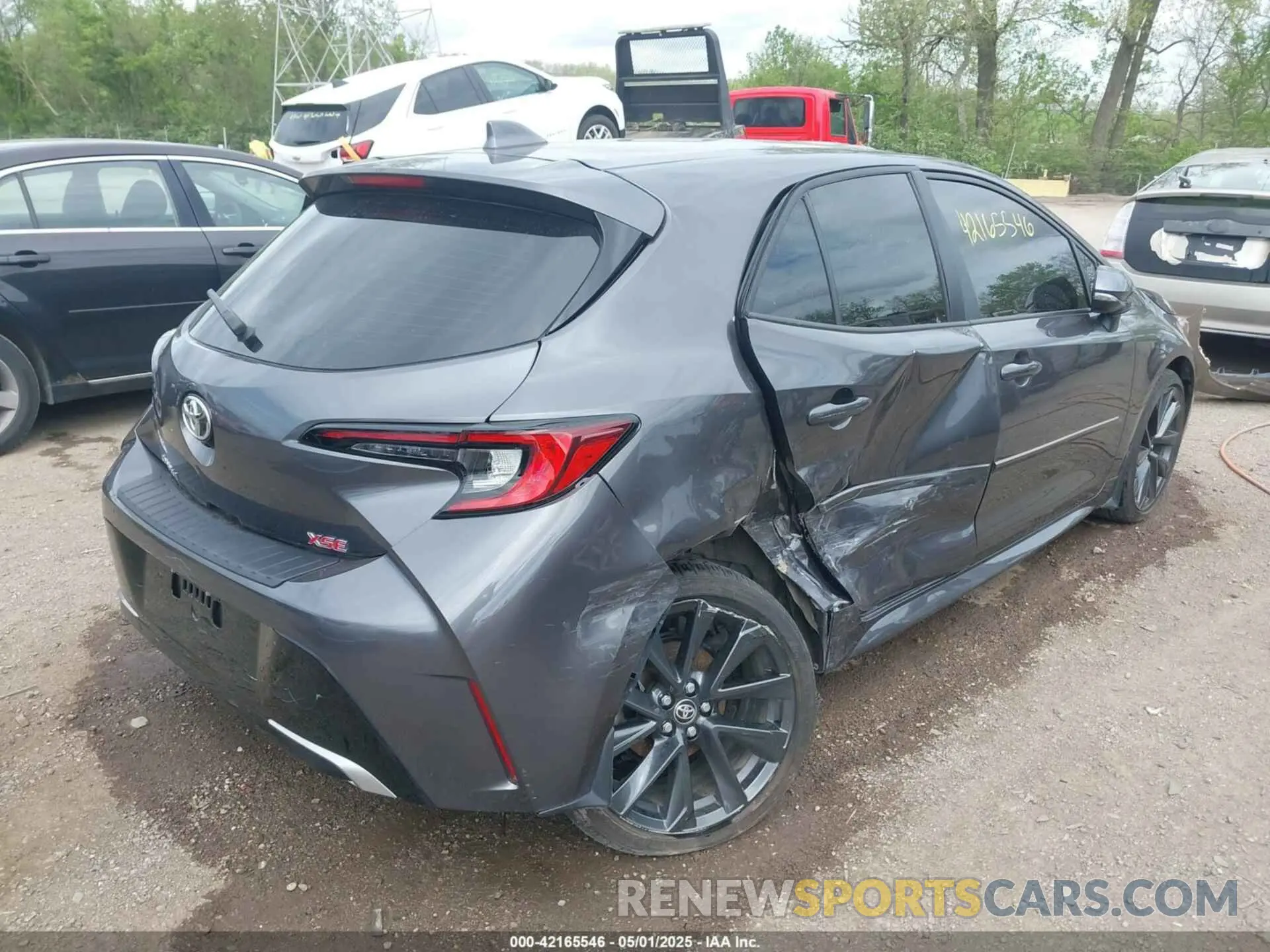 6 Photograph of a damaged car JTNC4MBE2P3196528 TOYOTA COROLLA 2023
