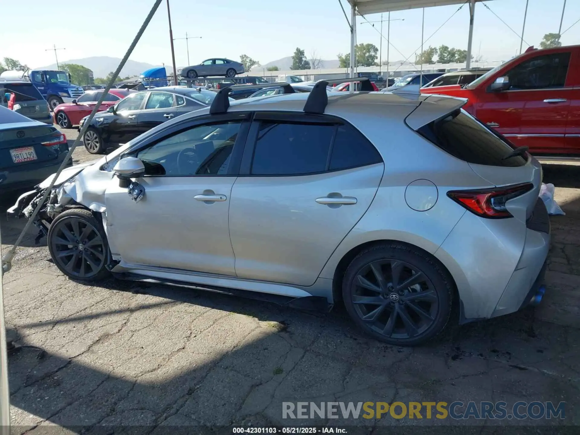 14 Photograph of a damaged car JTNC4MBE2P3199817 TOYOTA COROLLA 2023