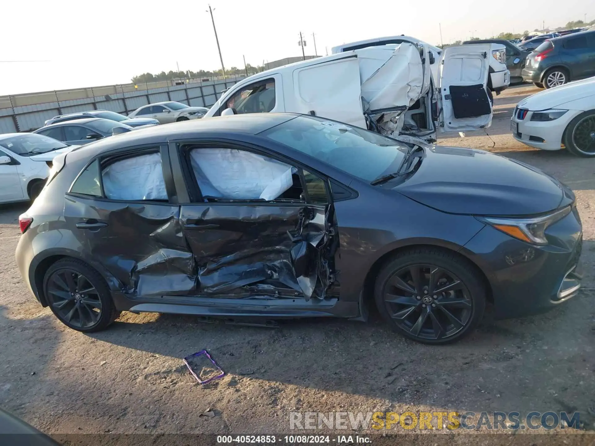13 Фотография поврежденного автомобиля JTNC4MBE4P3207853 TOYOTA COROLLA 2023