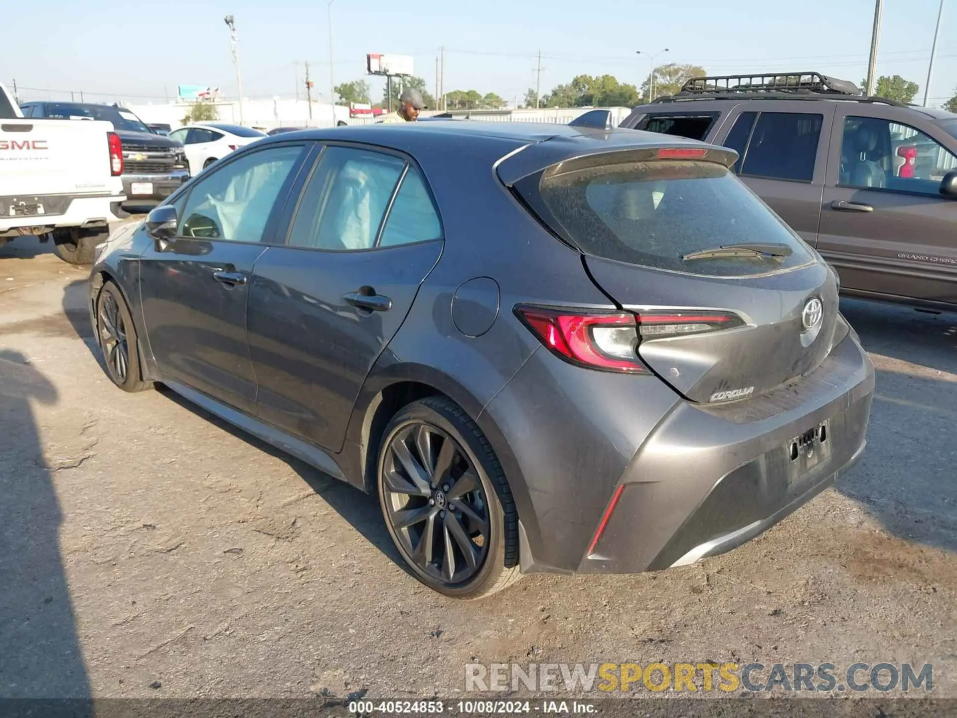 3 Фотография поврежденного автомобиля JTNC4MBE4P3207853 TOYOTA COROLLA 2023