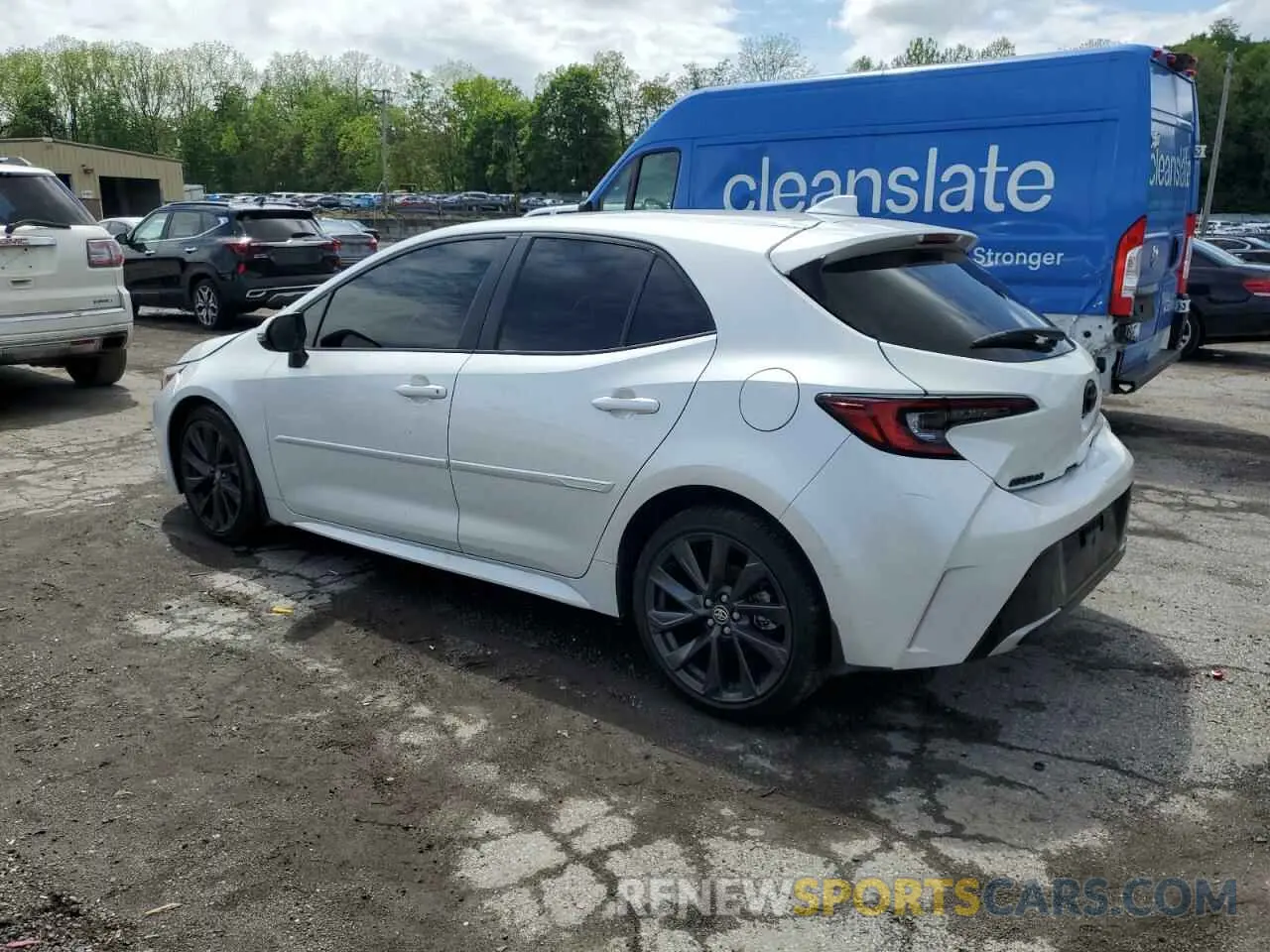2 Фотография поврежденного автомобиля JTNC4MBE6P3198735 TOYOTA COROLLA 2023